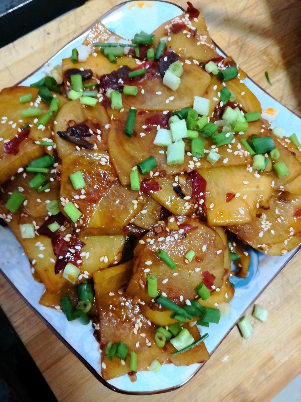 比肉好吃的香煎土豆