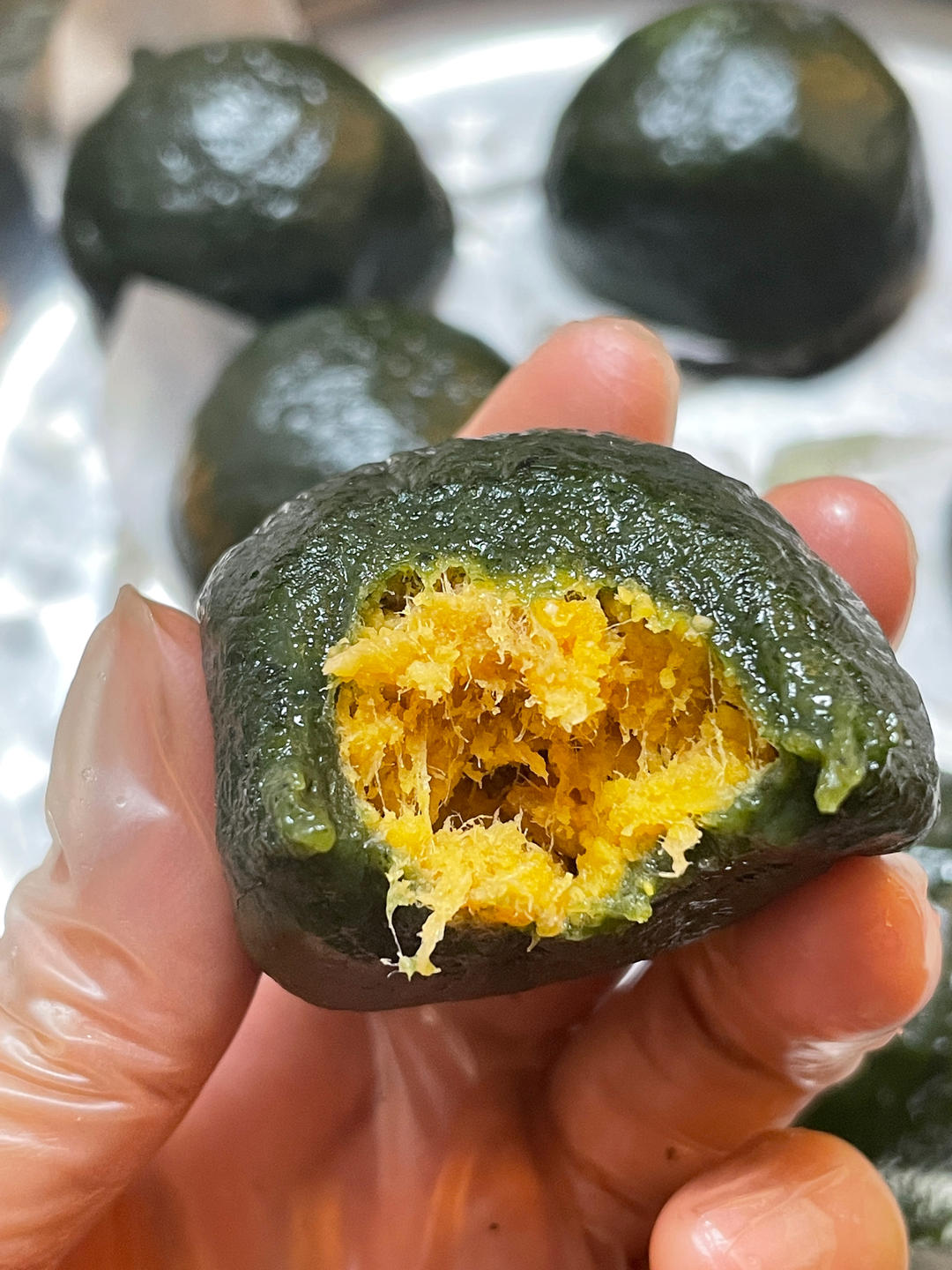香糯可口的青团