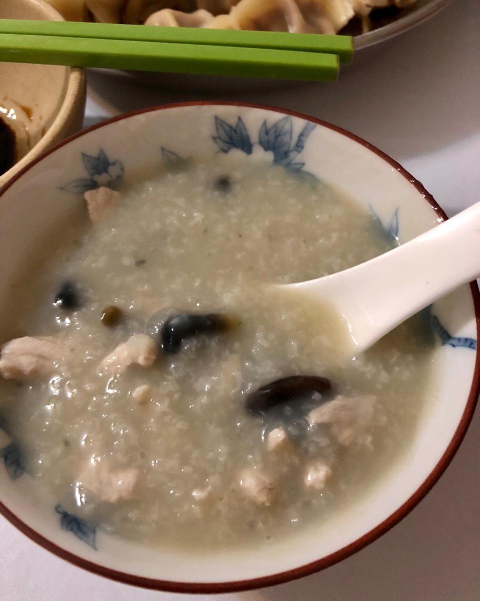 皮蛋瘦肉粥