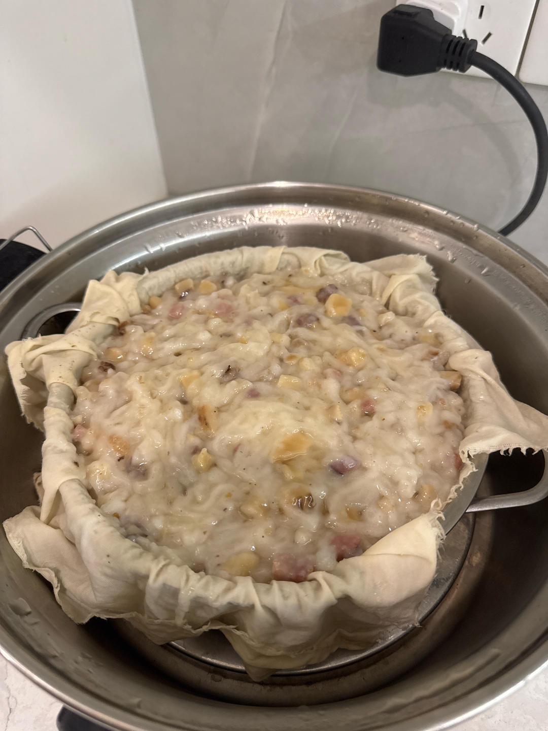 原味萝卜糕（用白米打米浆，比粘米粉好吃多了）