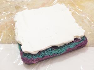 【微波炉】彩虹蛋糕卷的做法 步骤28