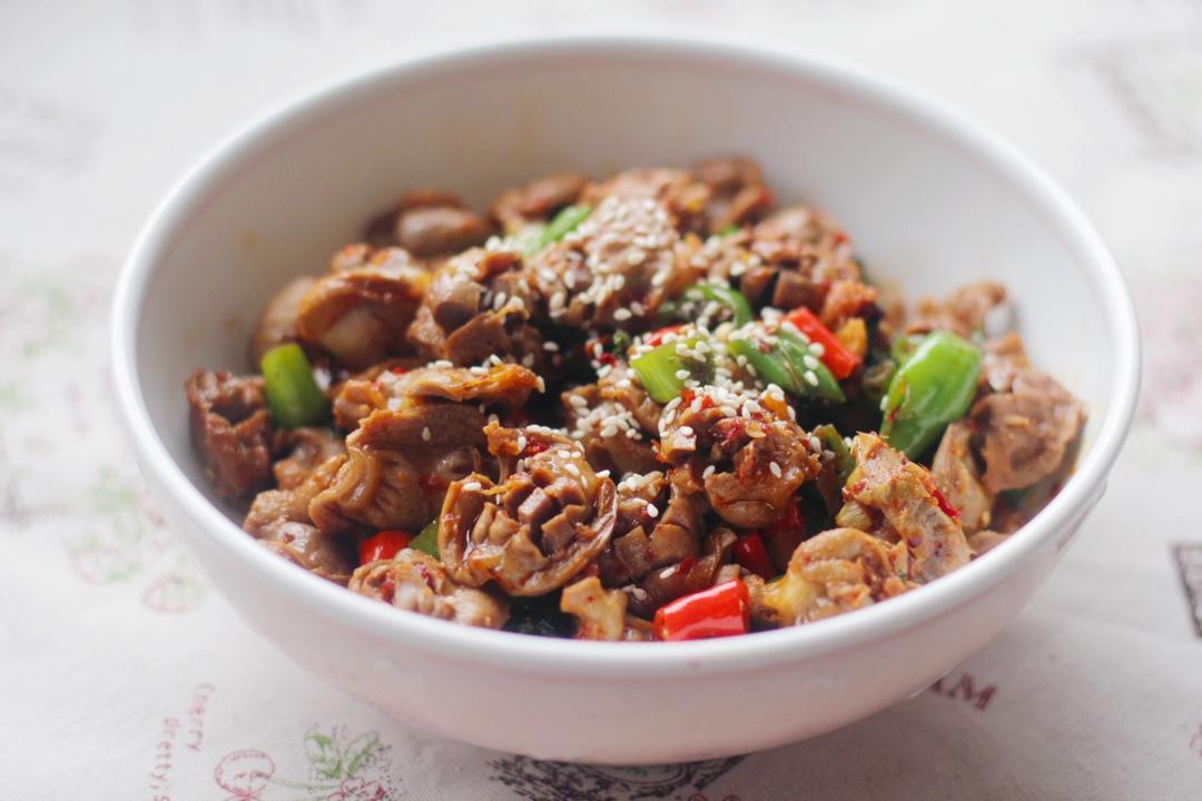 小米椒爆鸡胗
