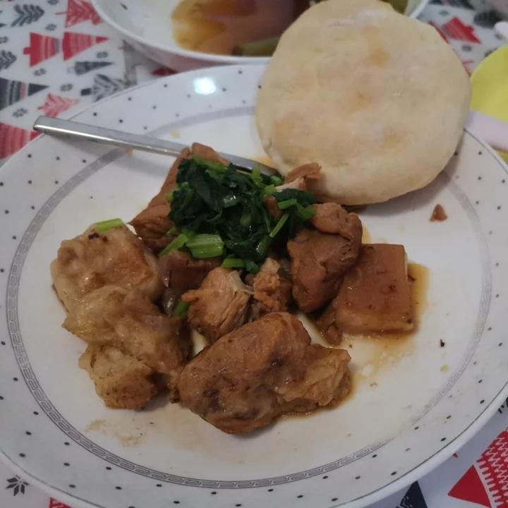 肉夹馍(白吉馍的制作)