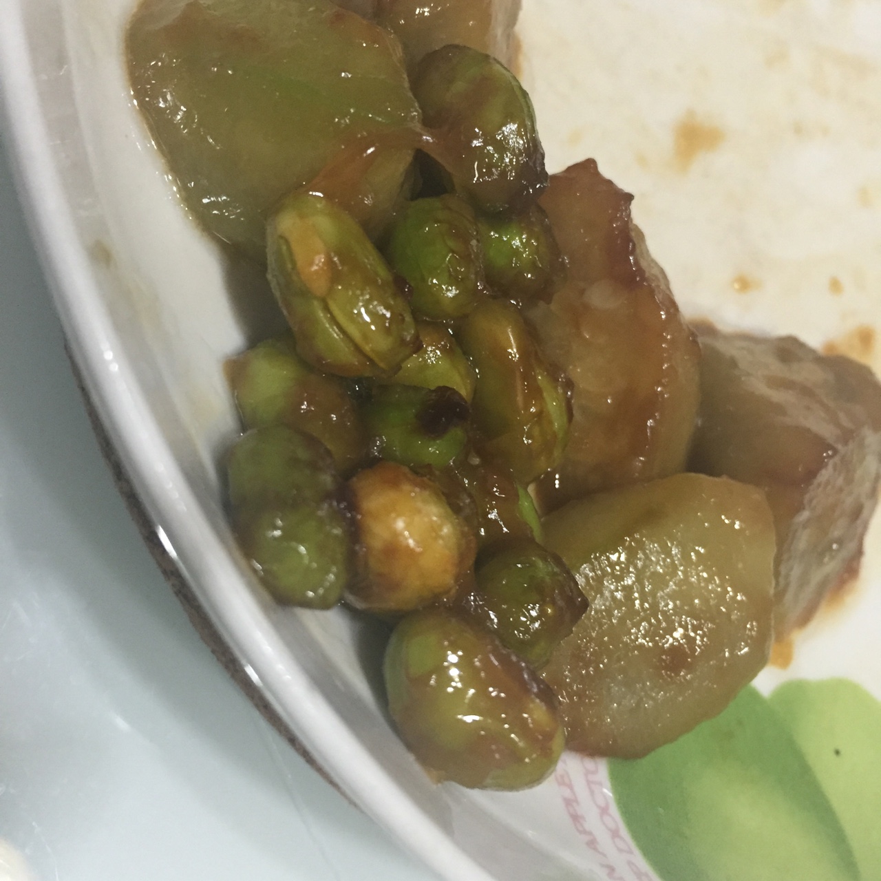 丝瓜毛豆