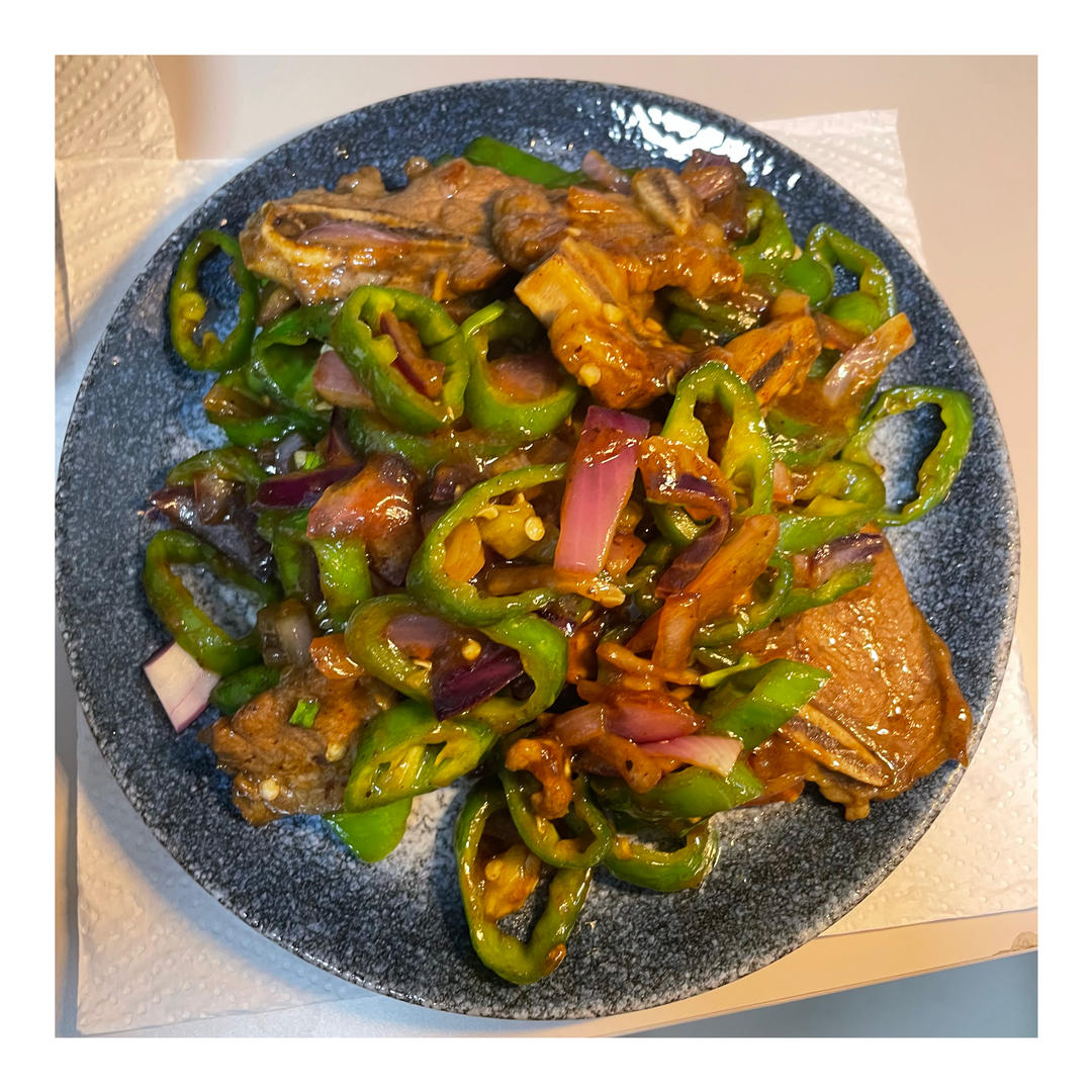 黑椒牛仔骨