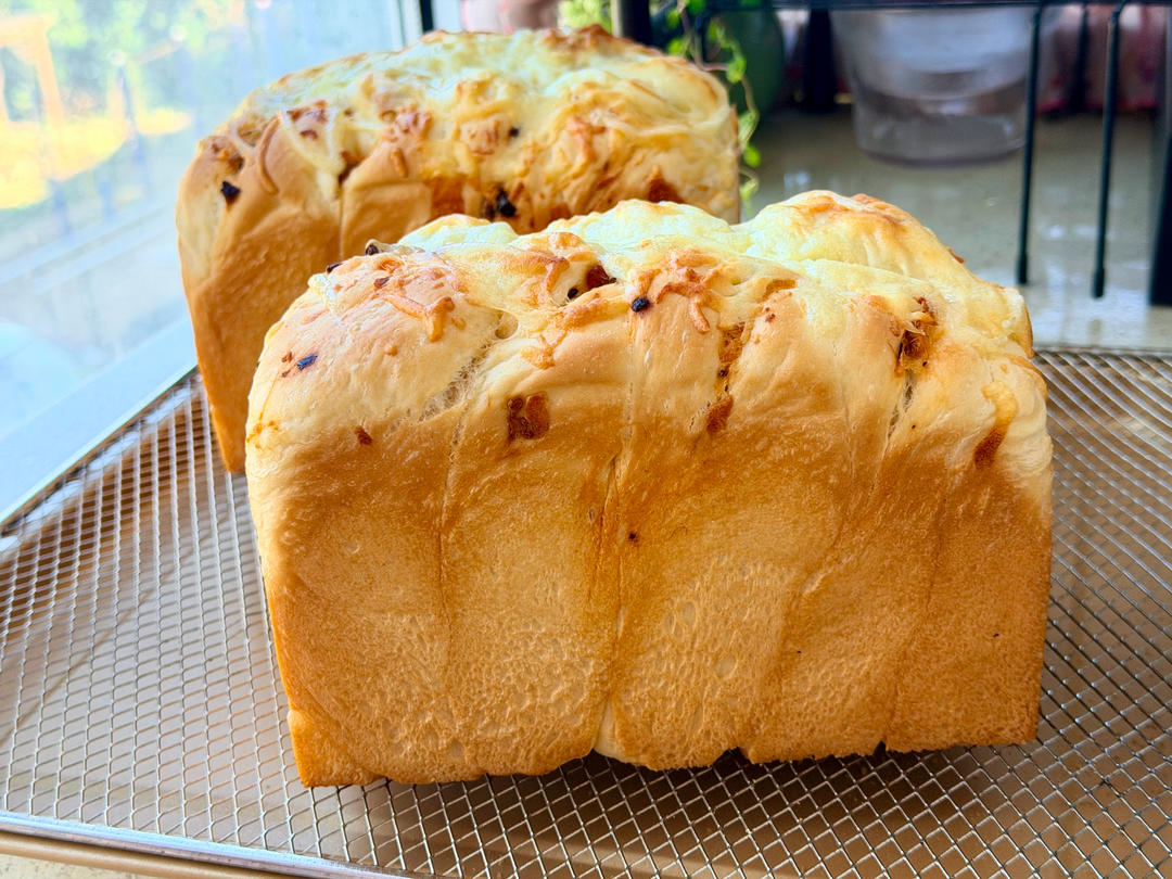 老干妈肉松吐司🍞