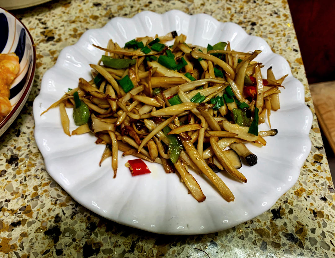 干煸杏鲍菇