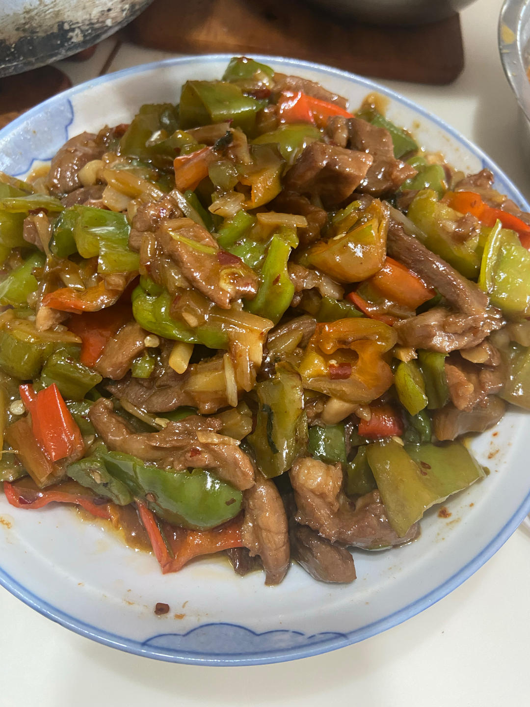 ㊙️超级下饭的青椒炒肉丝❗️吃三碗饭都不够