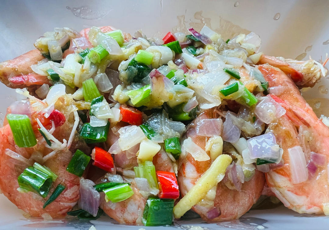 🔥好吃到连壳都舍不得吐的椒盐虾❗️