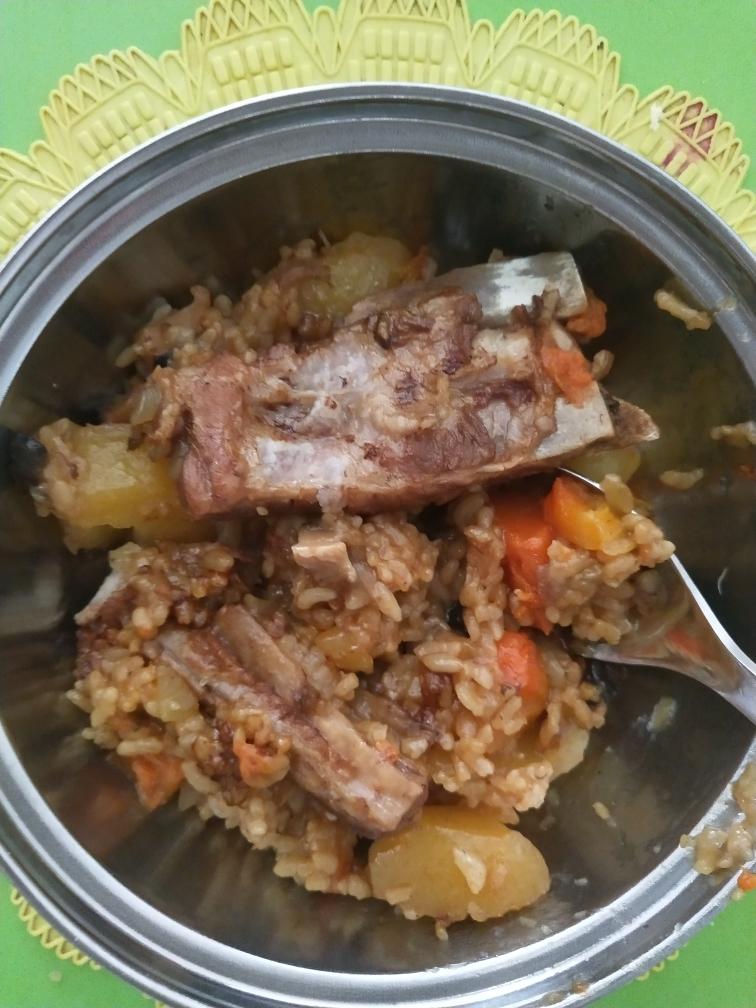 排骨焖饭