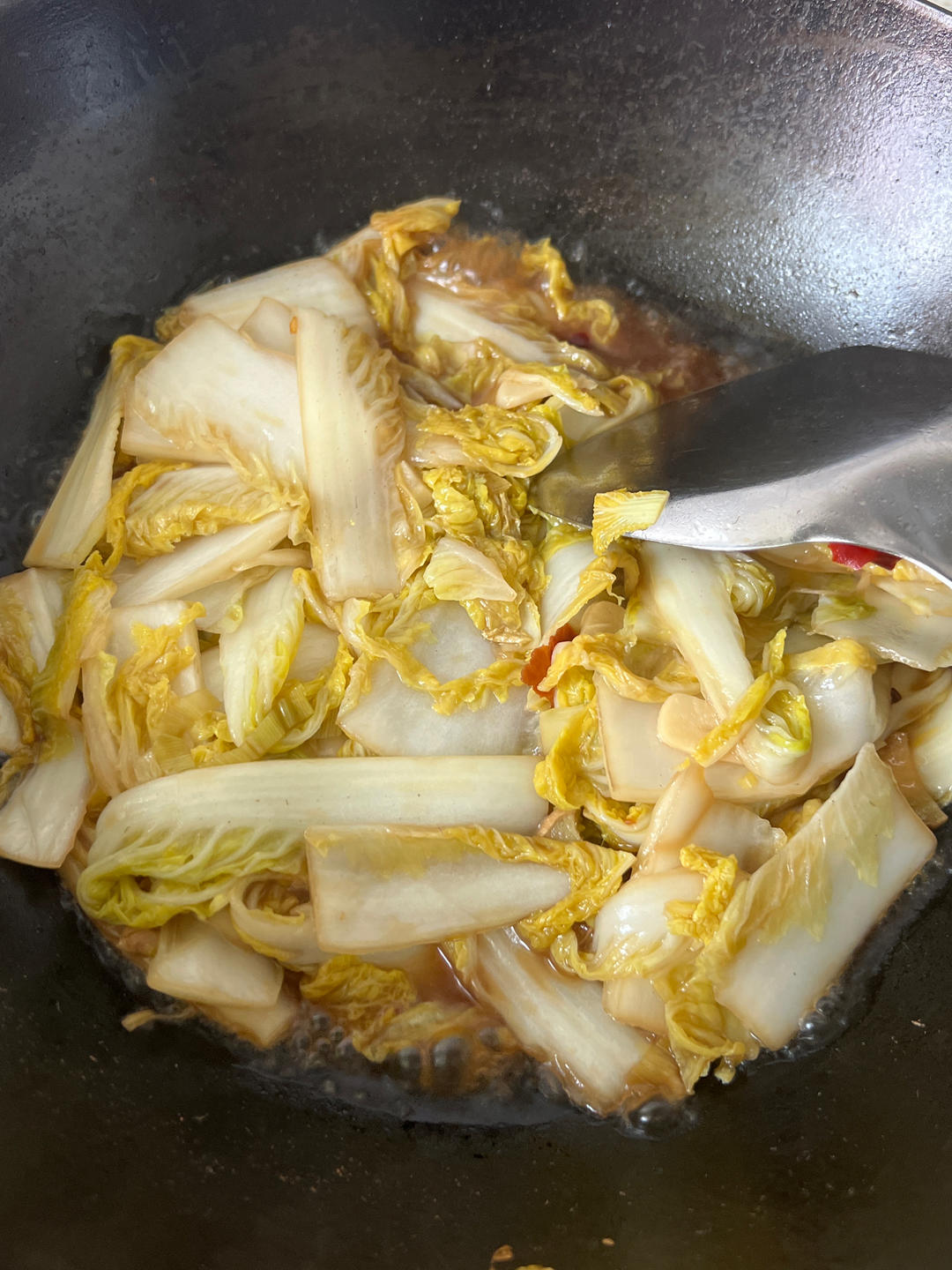 酸辣娃娃菜极简版💜