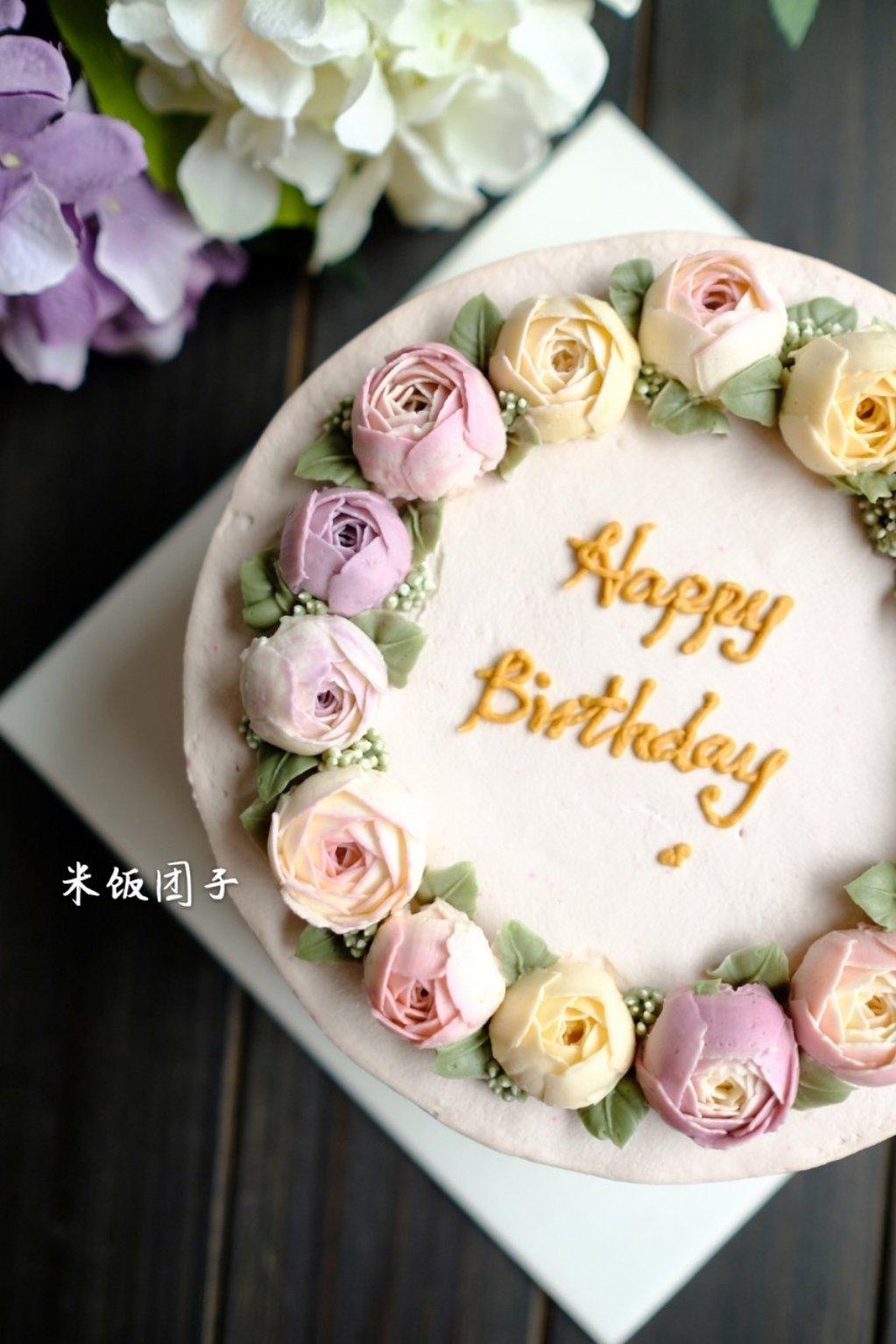 米饭团子🍡的蛋糕和裱花
