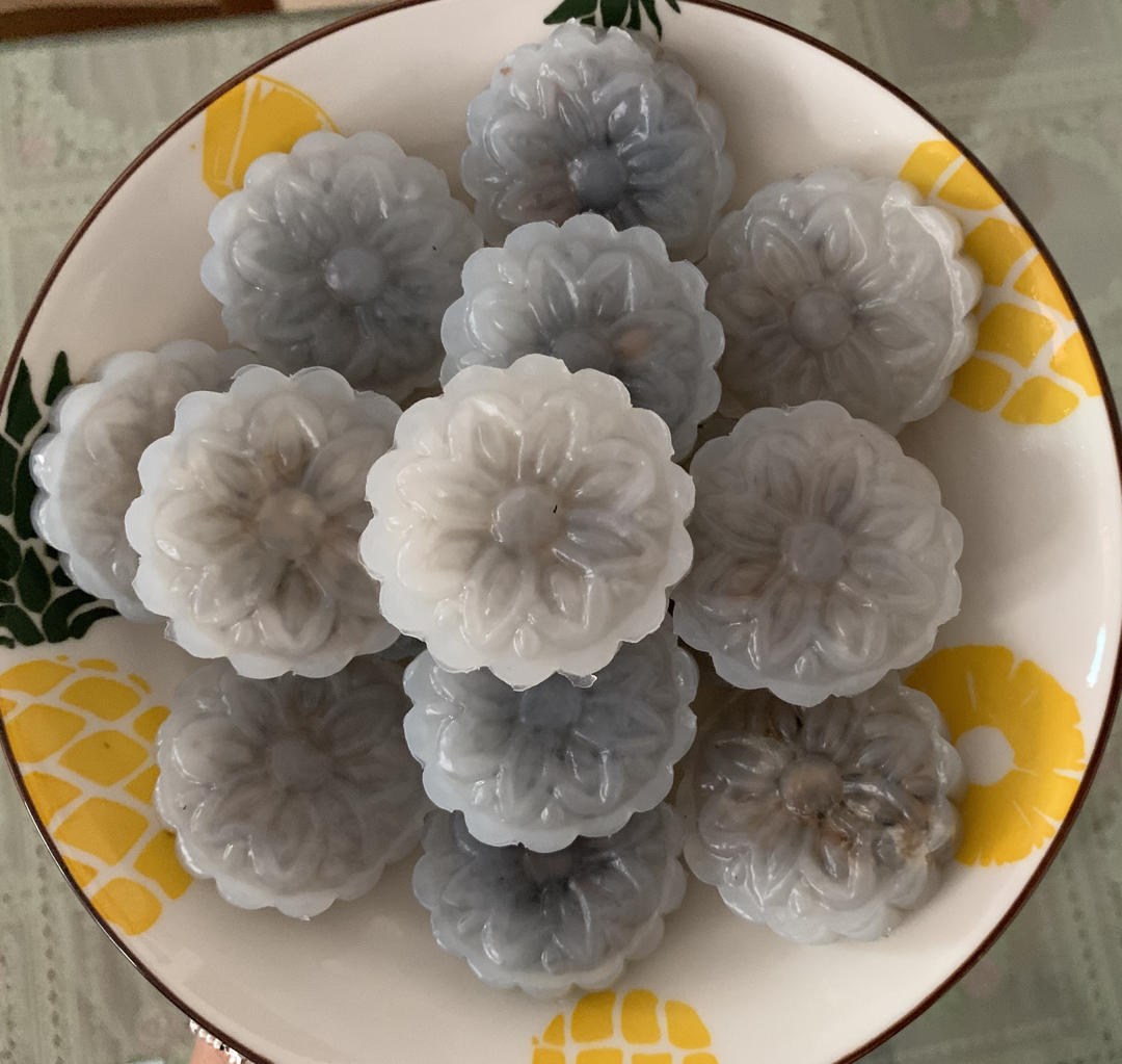透明Q弹水晶饼