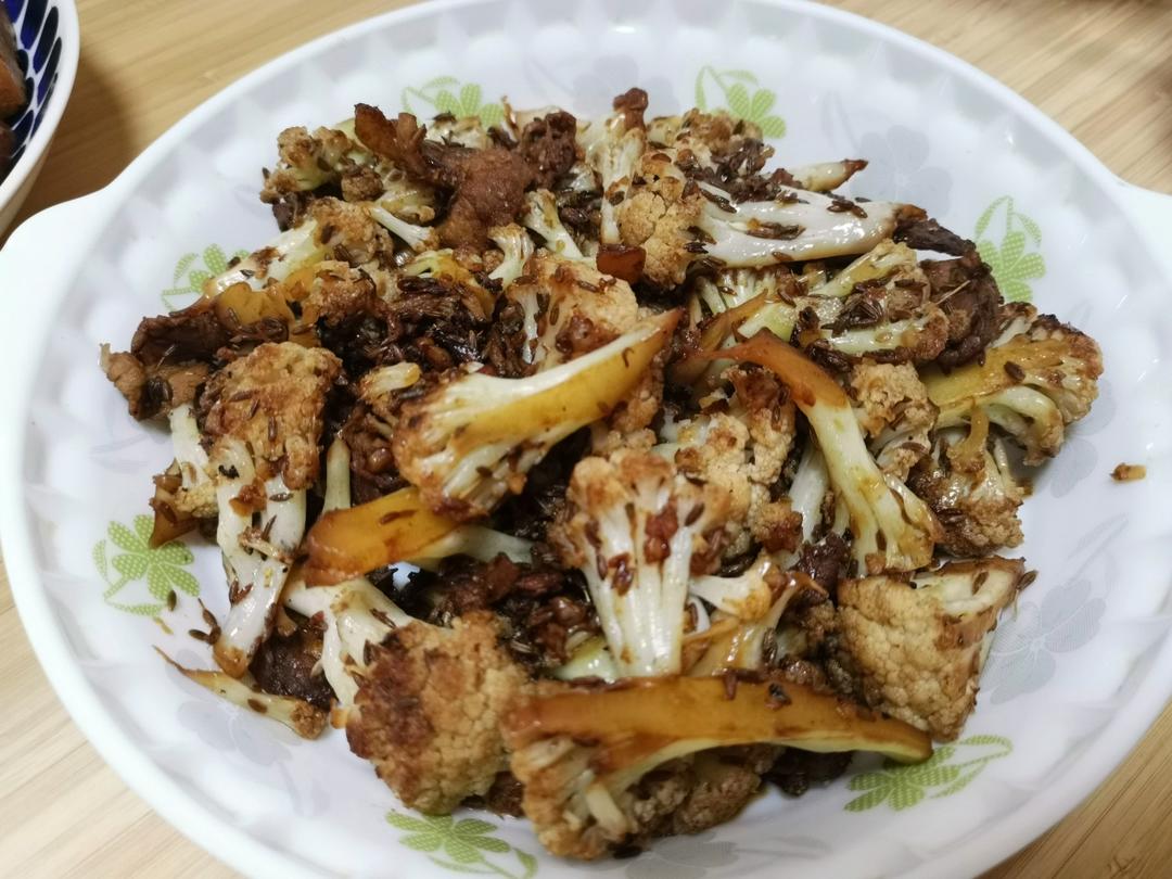 干锅花菜！有锅气！