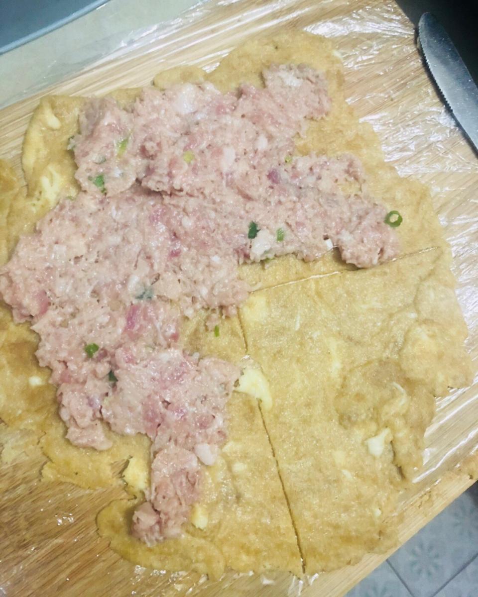 【生酮低碳】千层肉饼