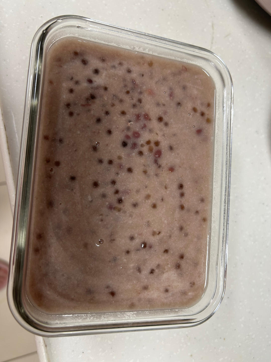 红豆椰汁西米露