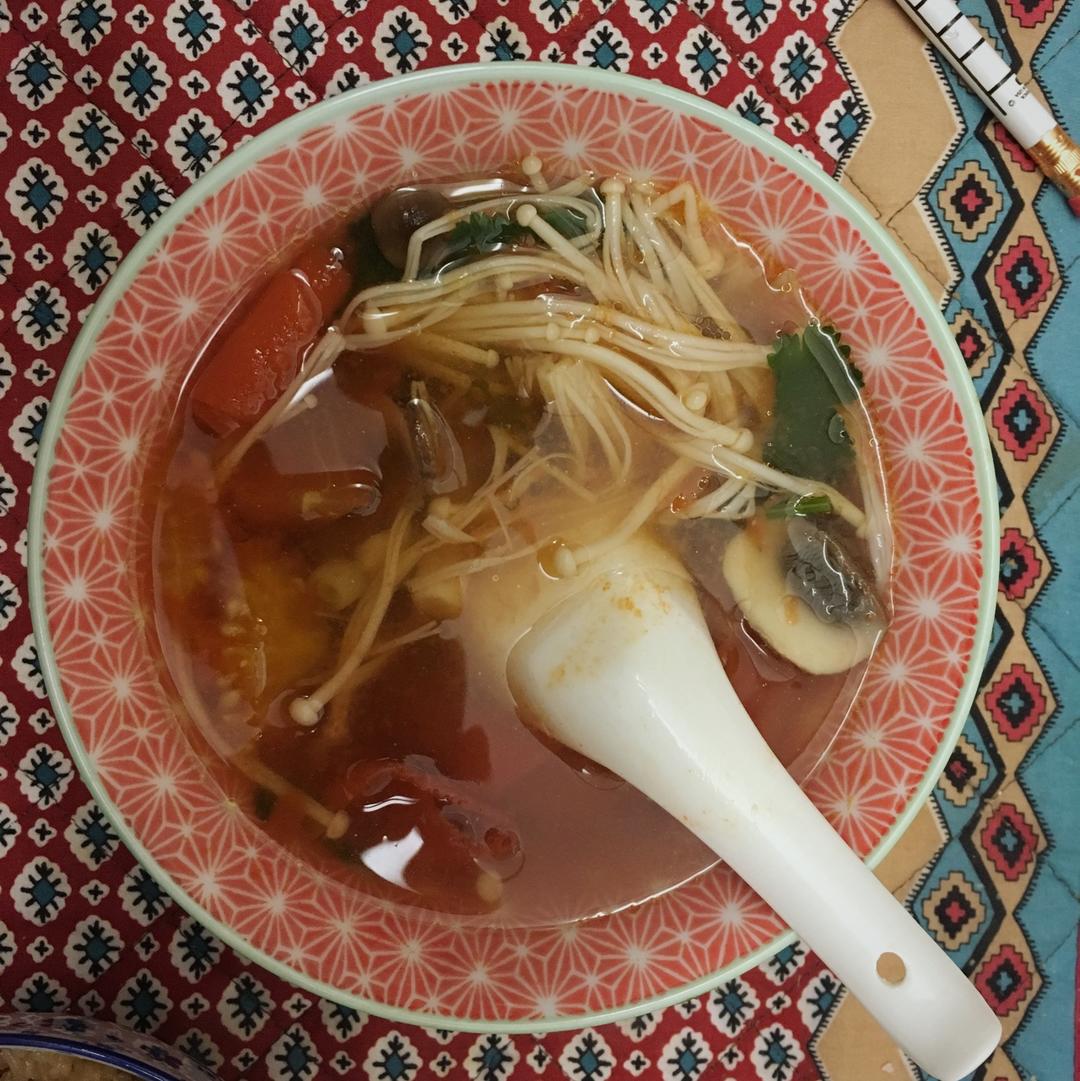 番茄蘑菇汤