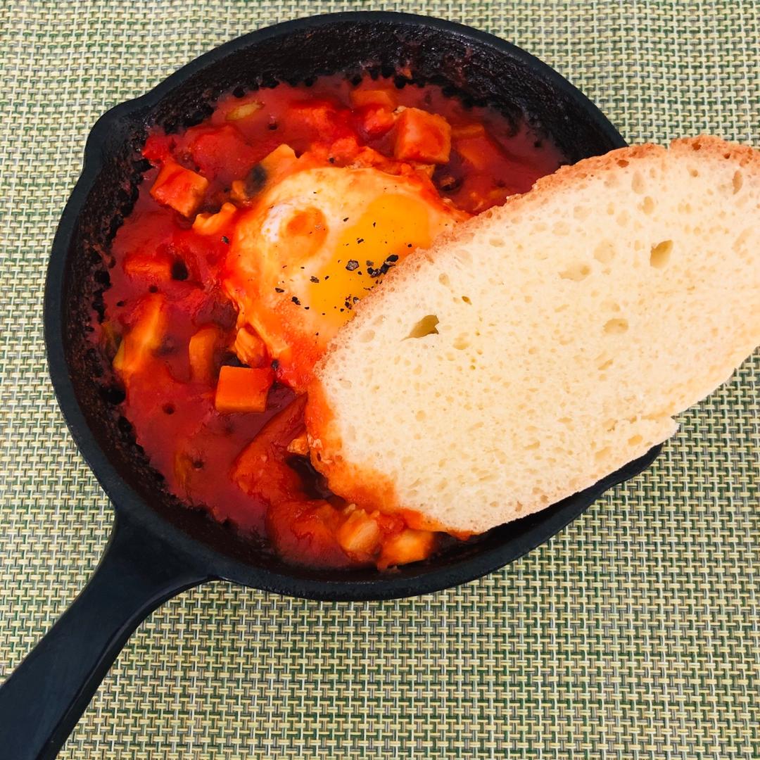 🎬 北非蛋shakshuka / 地狱蛋 eggs in hell