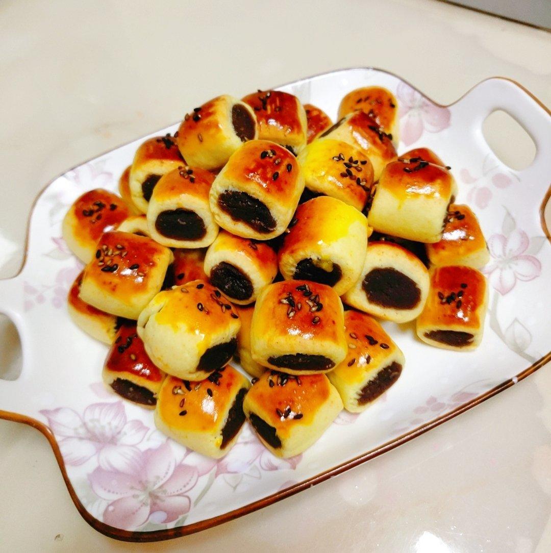 老少皆宜的中式点心红豆一口酥