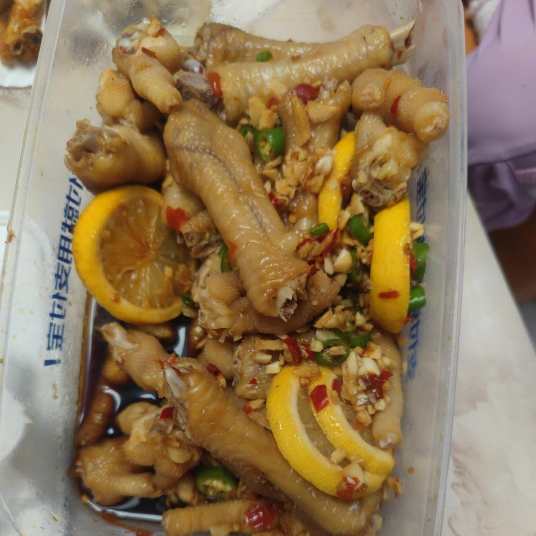 【柠檬酸辣鸡爪】自制超级无敌美味的网红鸡爪