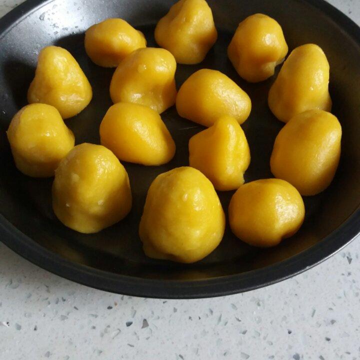 奶香糯米窝窝头