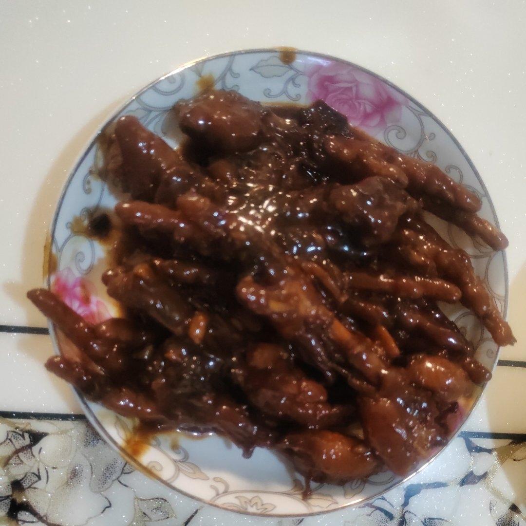 家常酱鸡爪