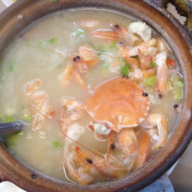鲜甜虾蟹粥