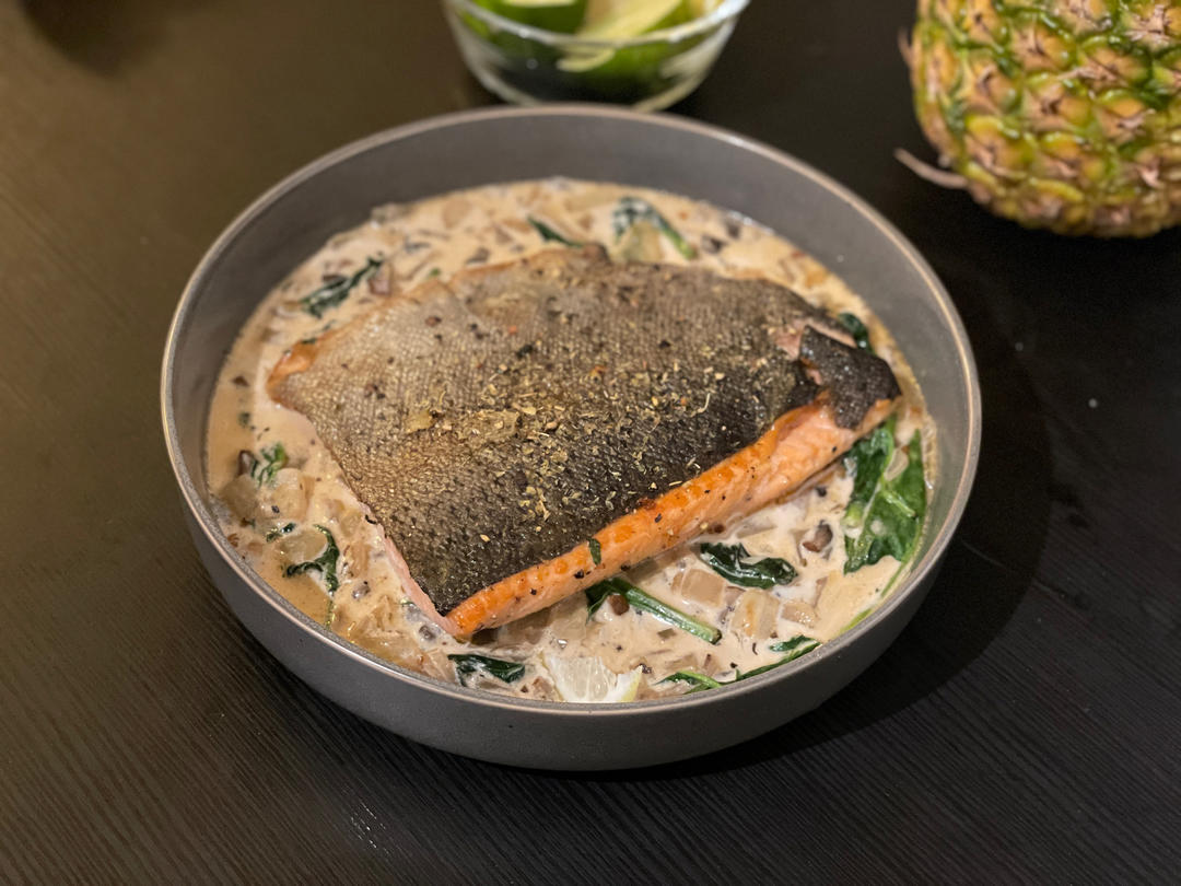 ［三文鱼创新吃法］托斯卡纳三文鱼 Tuscan Salmon