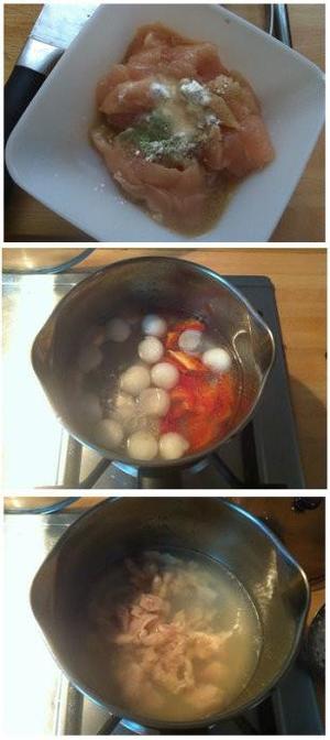 鸡肉冬瓜丸的做法 步骤2