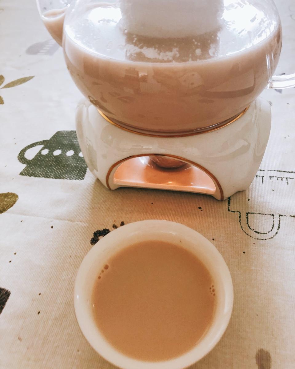自煮奶茶