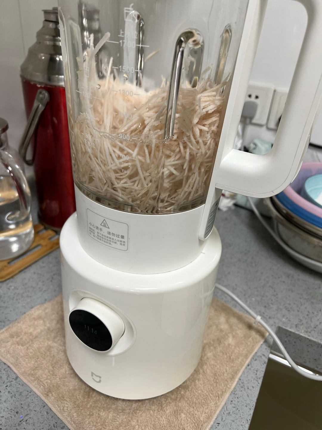自制魔芋豆腐