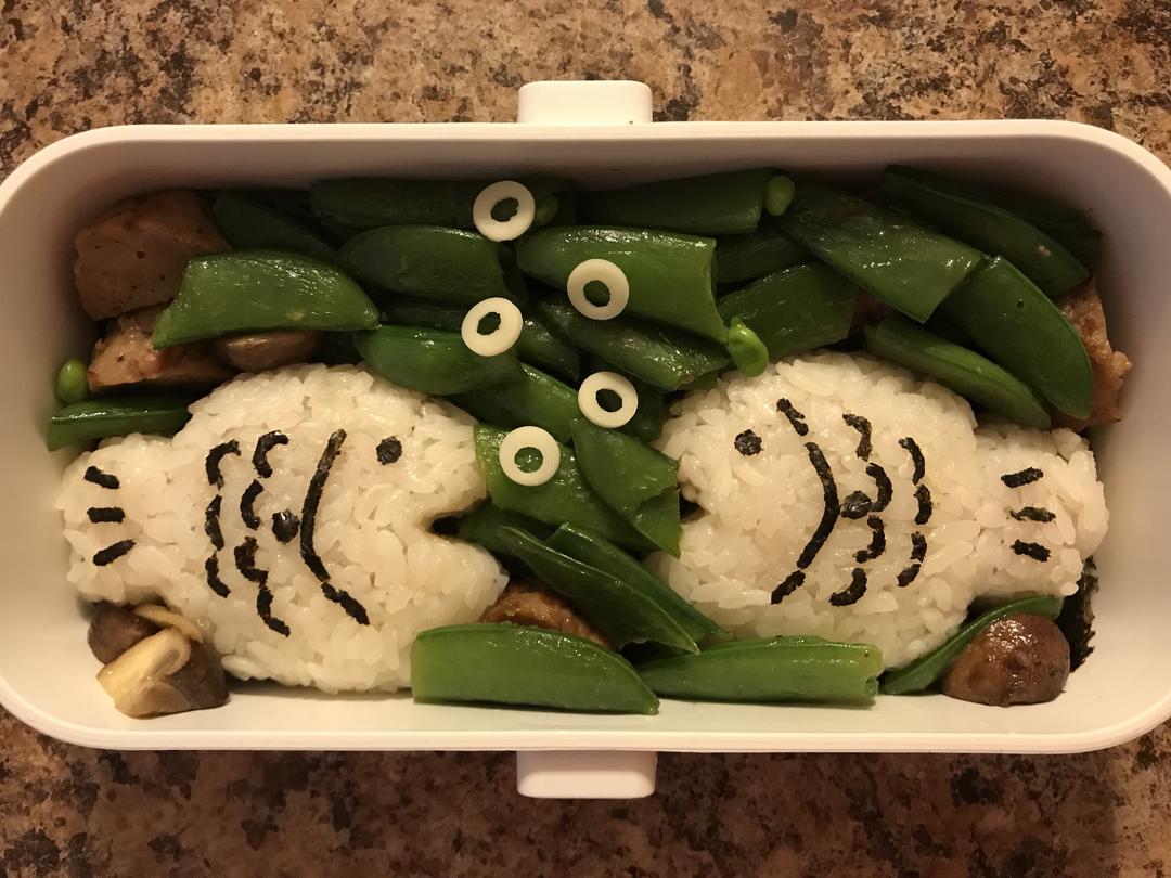 可爱的小鱼便当