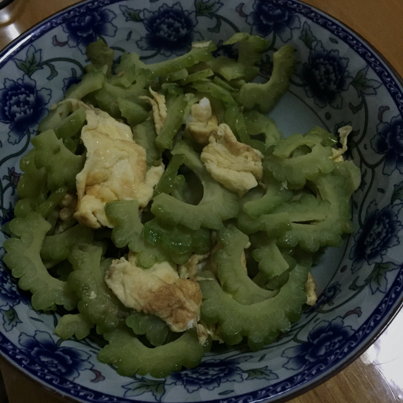 苦瓜炒蛋