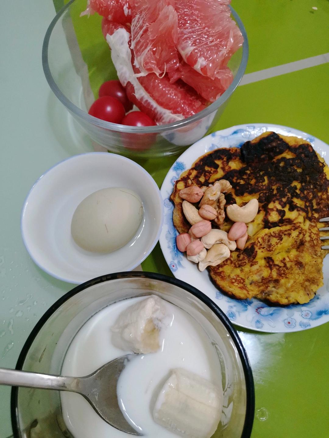 快手香蕉饼
