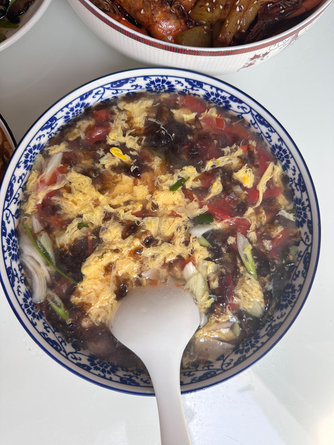 番茄紫菜蛋花汤