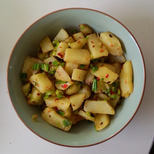 香辣小土豆块&香脆小土豆块