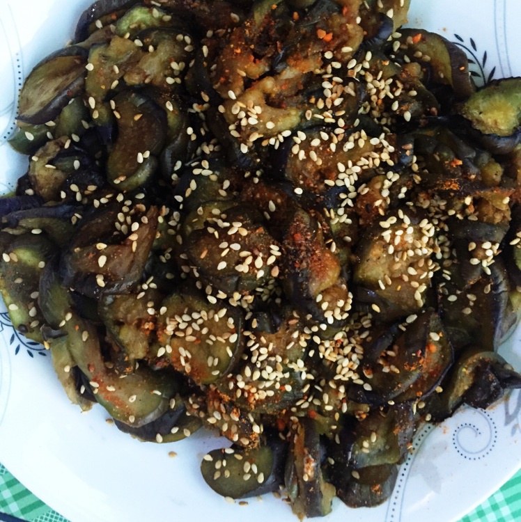 煎烤茄子