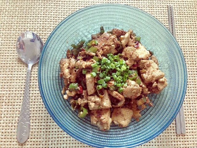 香辣臭豆腐
