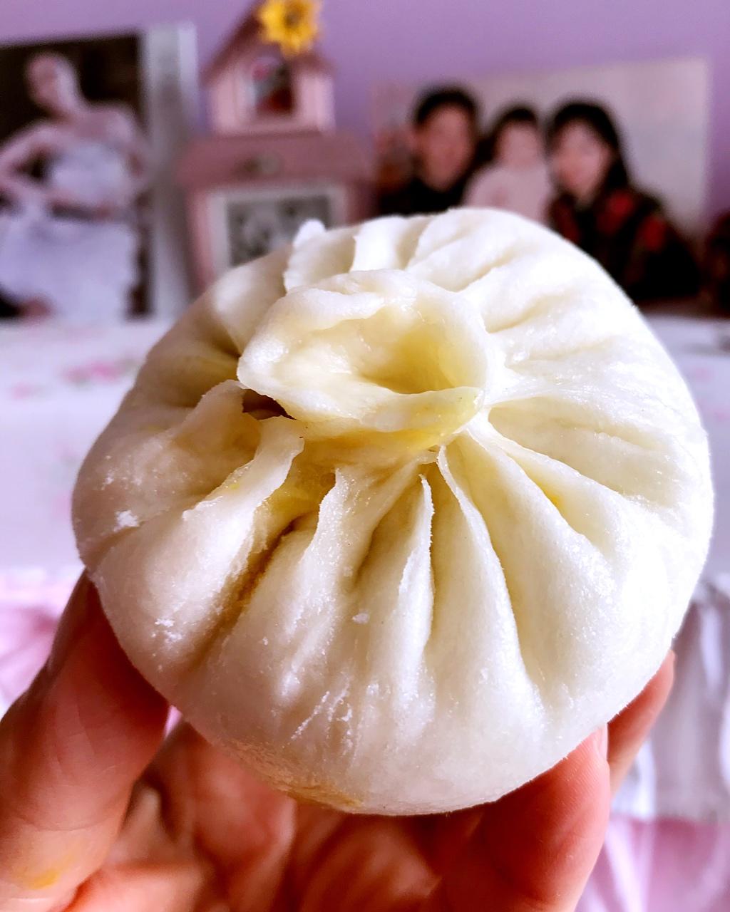 胡萝卜木耳鸡蛋素包子