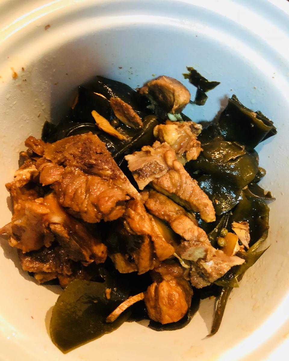 海带炖排骨（高钾饮食）