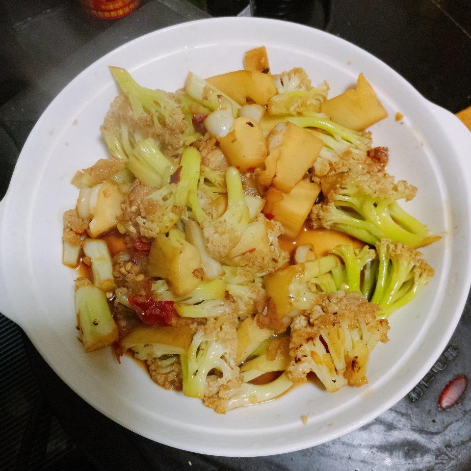 干锅有机花菜