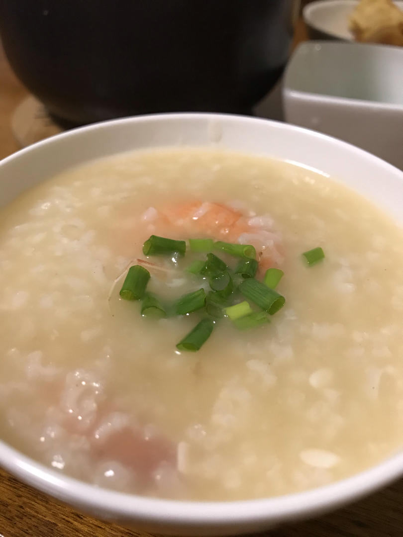 营养虾头粥
