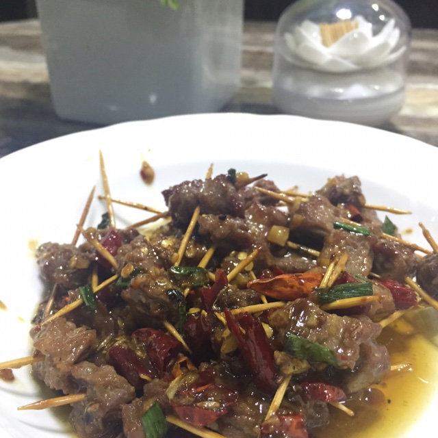 牙签牛肉 道地湖南味