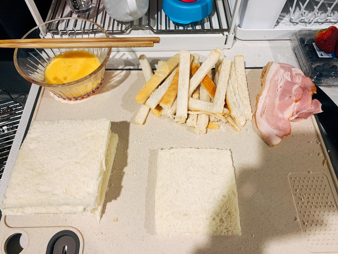 纯奶手撕吐司的做法 步骤1