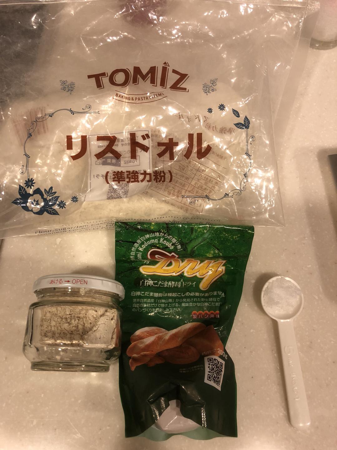 纯奶手撕吐司的做法 步骤1