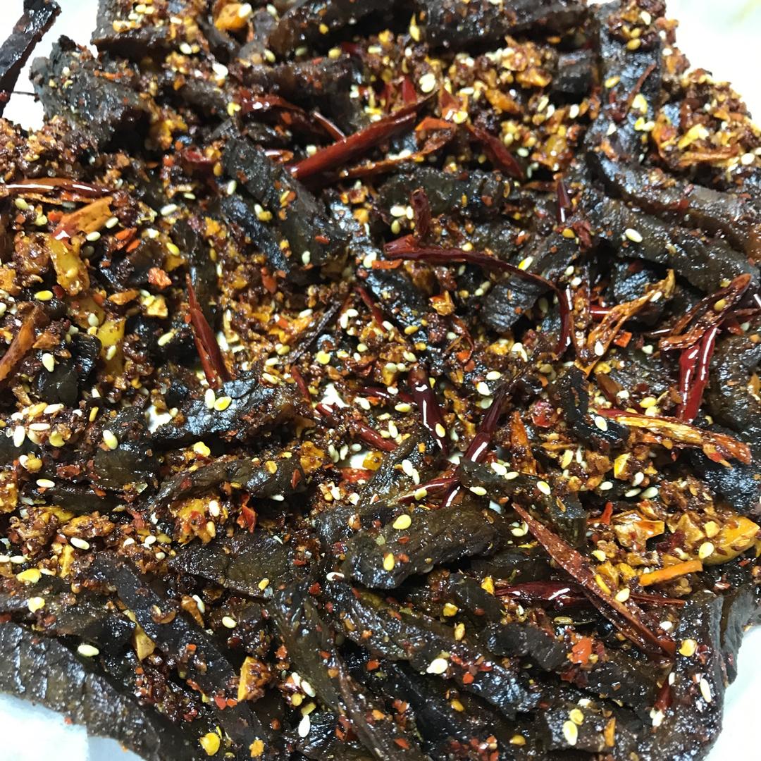 麻辣牛肉干
