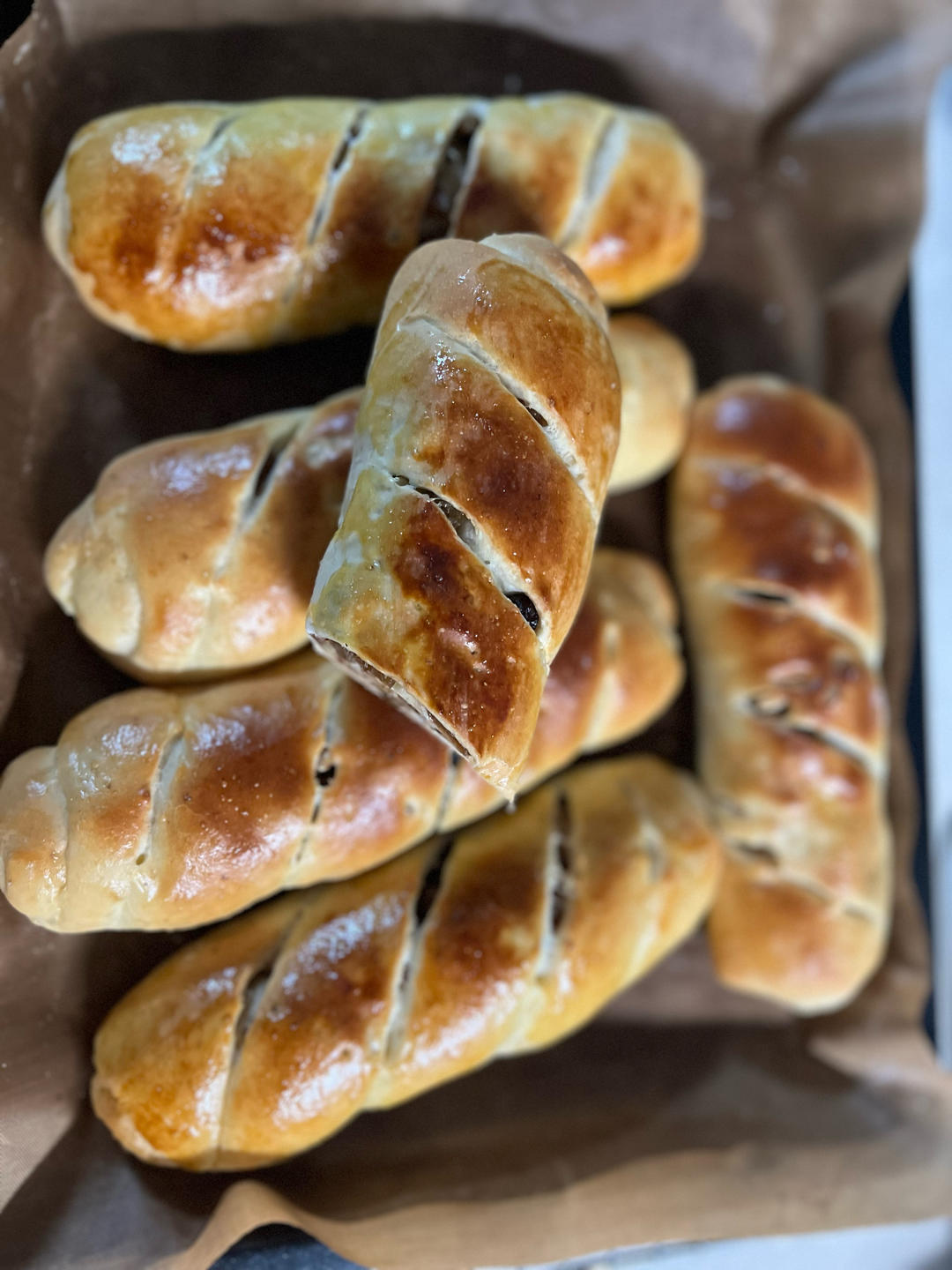 迷你列巴🥖一次发酵小面包