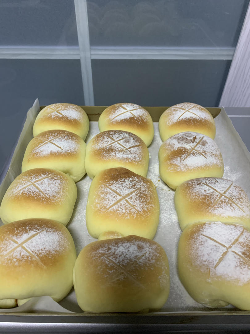 日式牛奶面包卷，松软到不行的一款