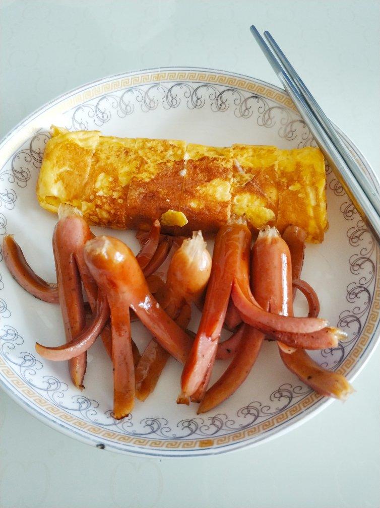 《深夜食堂》没骗人！真的超好吃！太简单了！【芝士玉子烧&章鱼香肠】