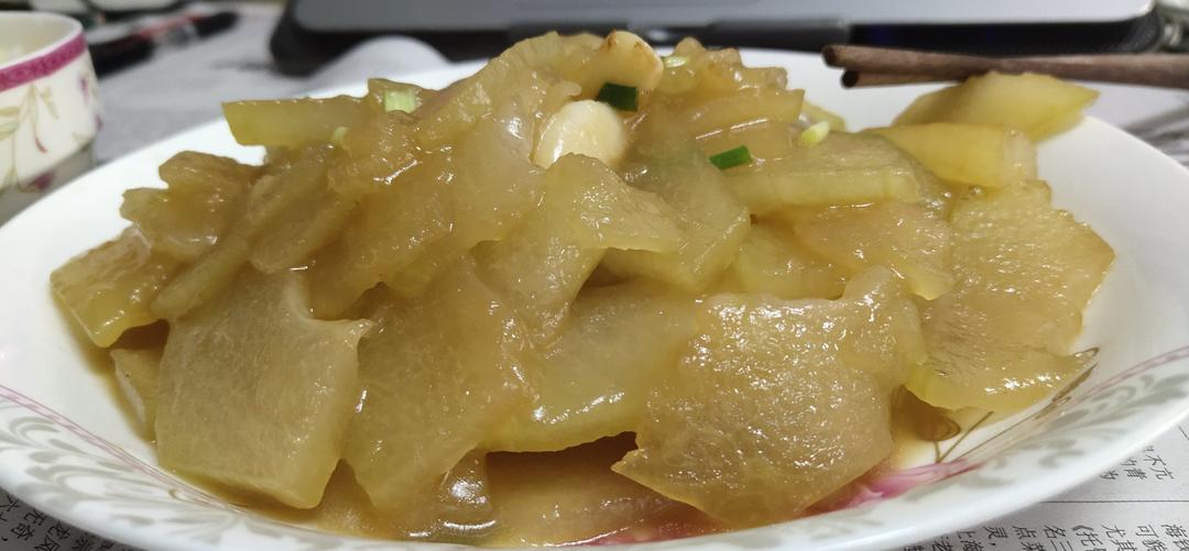 蚝油焖冬瓜